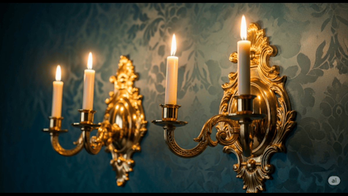 Gold Wall Sconces